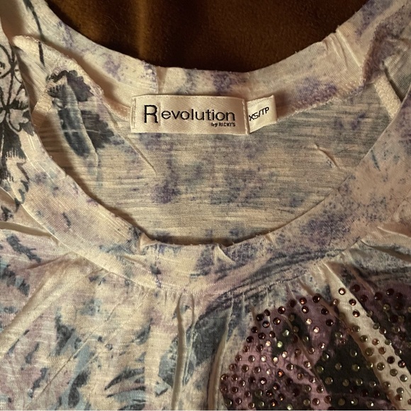 Revolution Blue and Purple Short Sleeve Tee - Picture 3 of 3